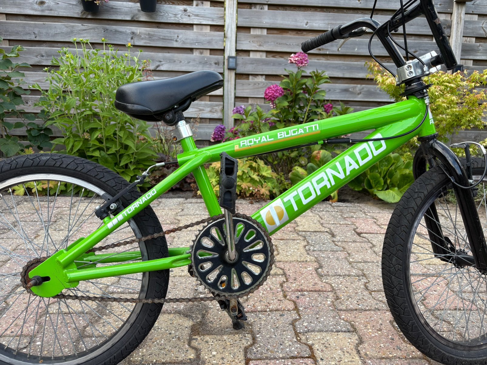 Royal bugatti tornado bmx fiets, Ophalen, Gebruikt, Staal, 20 tot 24 inch