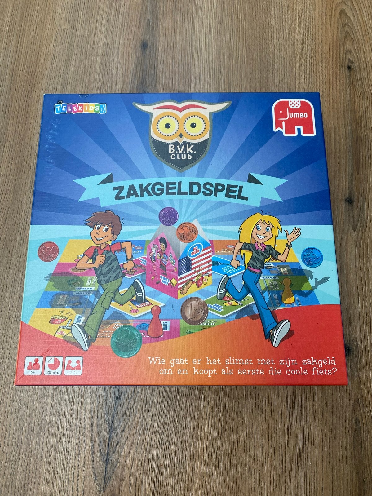 Jumbo Zakgeldspel - Leer slim omgaan met geld, Drie of vier spelers, Ophalen of Verzenden, Gebruikt