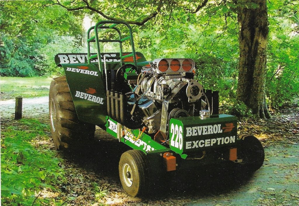 Ansichtkaart  	Race tractor, Verzenden, 1980 tot heden, Ongelopen, Voertuig