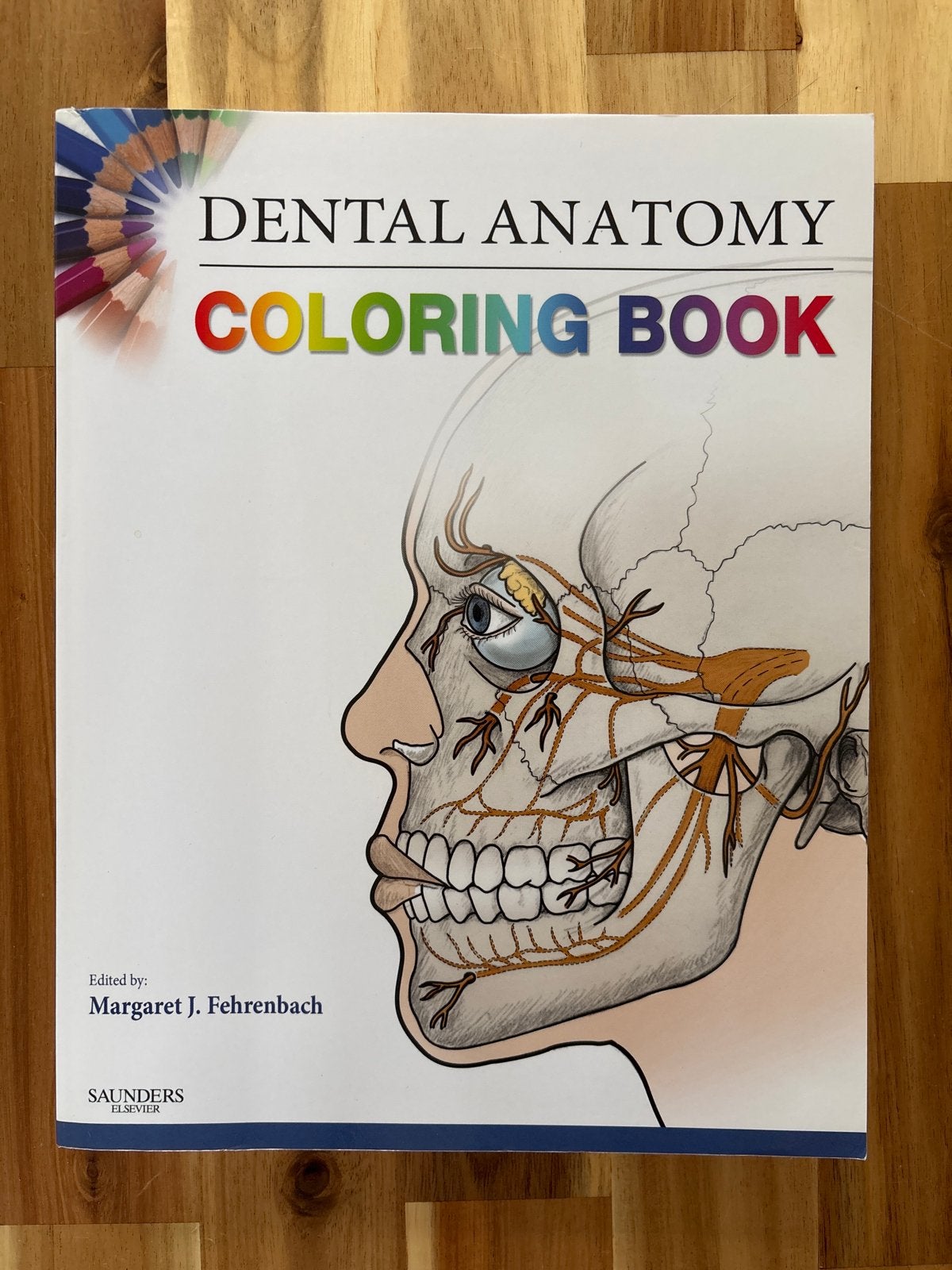 Dental Anatomy Coloring Book - Fehrenbach, Ophalen of Verzenden, Beta, Zo goed als nieuw, HBO