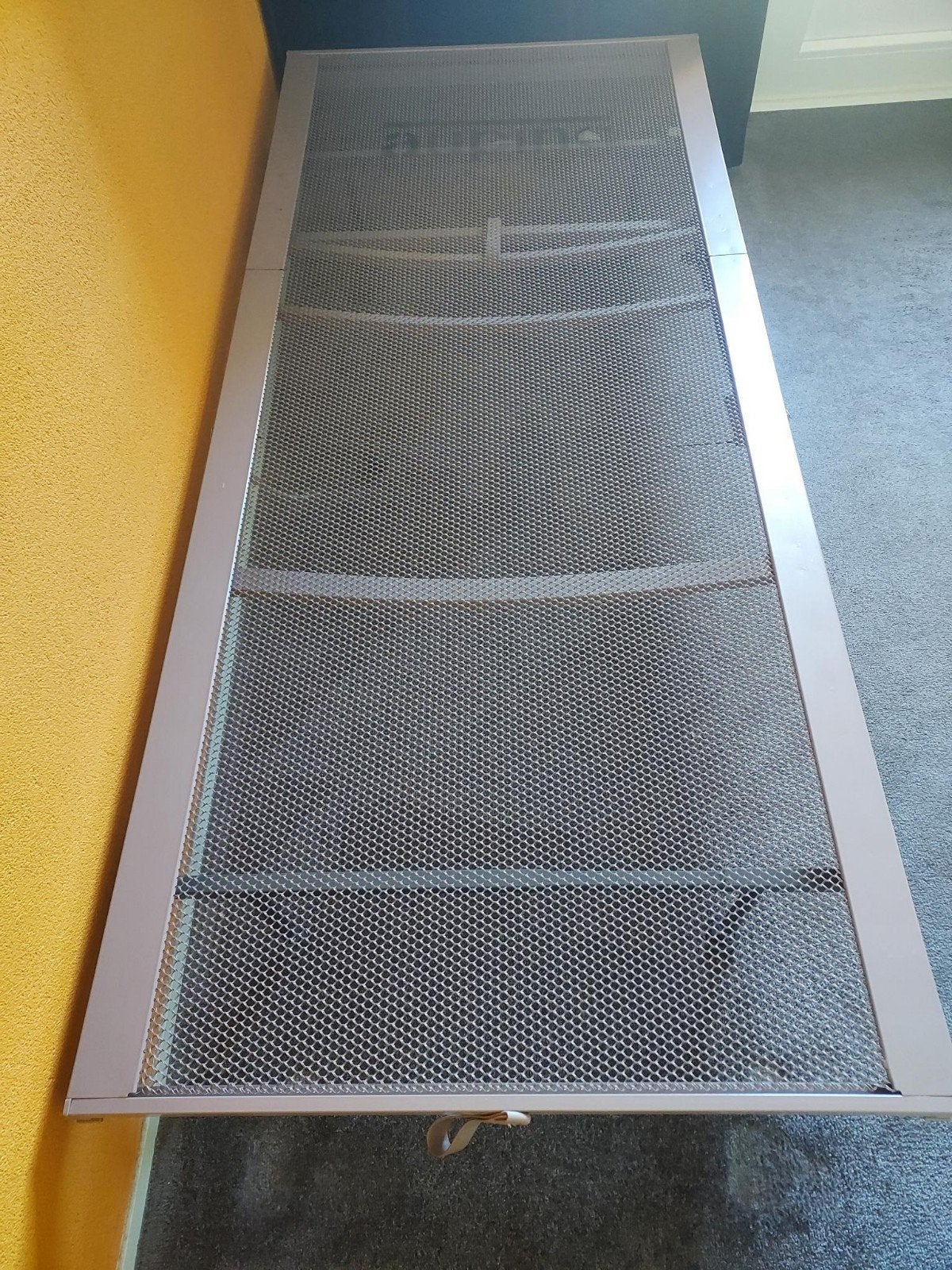 Handmatig verstelbare Auping spiraal, Ophalen, Gebruikt, 90 cm, Eenpersoons