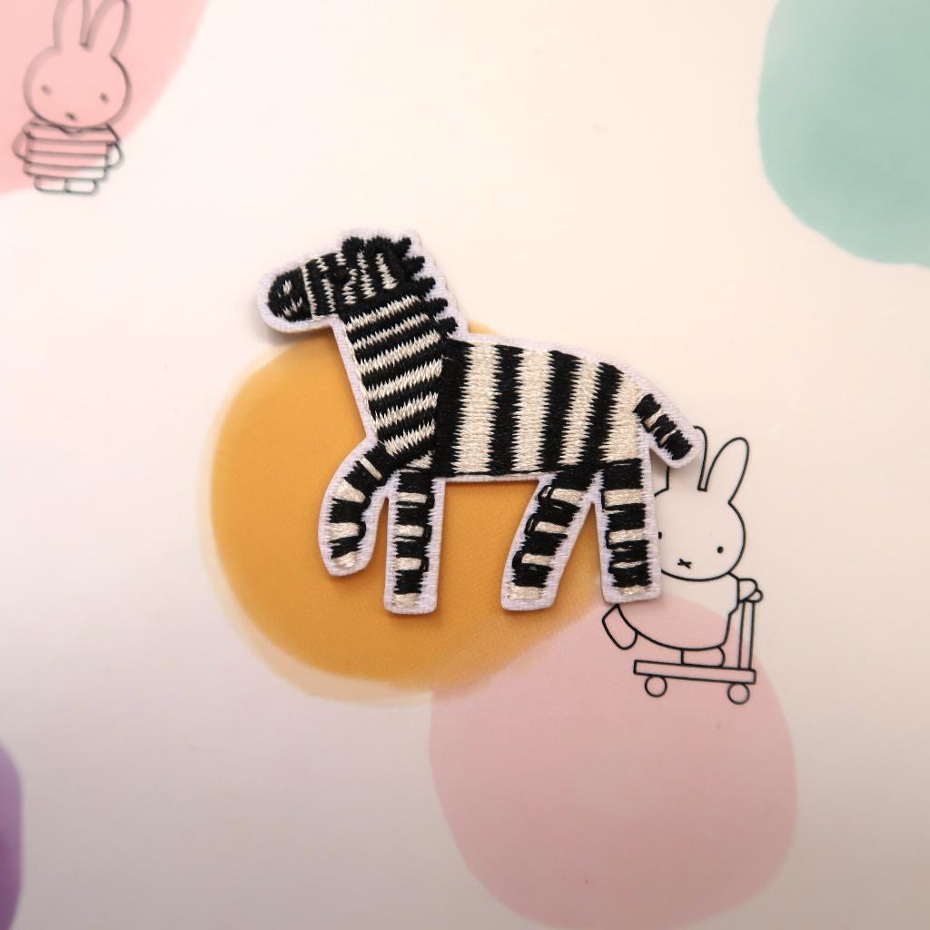 Zebra Dieren opstrijkplaatje Patch Badge Applique, Verzenden, Nieuw, Overige applicaties