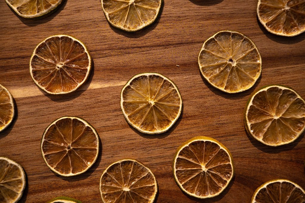 Handgedroogde limoen slices – voor cocktails (10 stuks), Verzenden, Nieuw