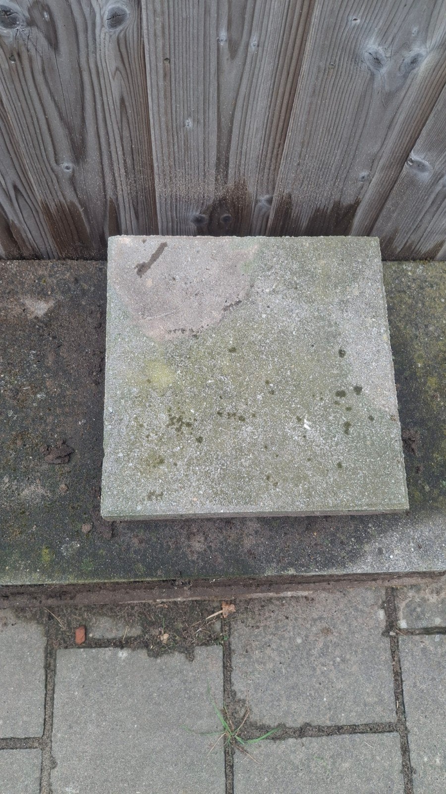gratis 3 gebruikte tegels 30x30x6 cm, Doe-het-zelf en Verbouw, Tegels, Ophalen, Overige materialen, Gebruikt, 20 tot 40 cm