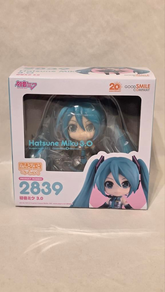 Vocaloid - Hatsune Miku 3.0 2839 Nendoroid Basic Figuur, Heo GmbH, Nieuw, Ophalen of Verzenden, West Campus 1, 76863 Herxheim, Duitsland