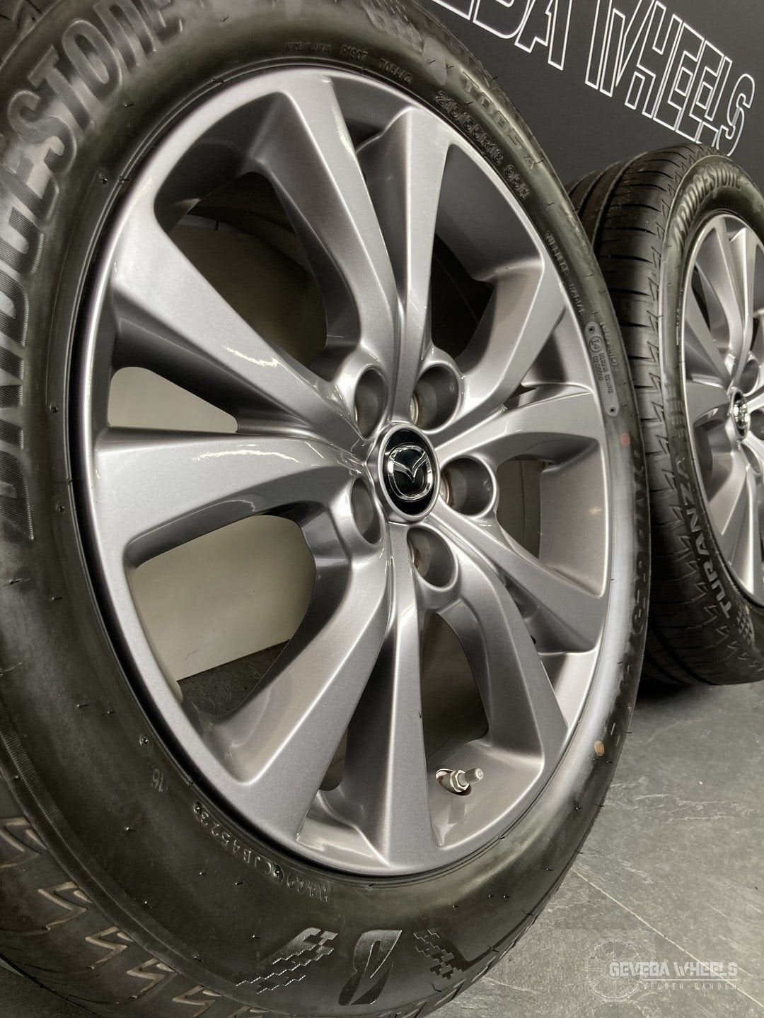 18” originele Mazda CX30 velgen + banden 5x114.3 9965787080, 18 inch, -, -, Banden en Velgen