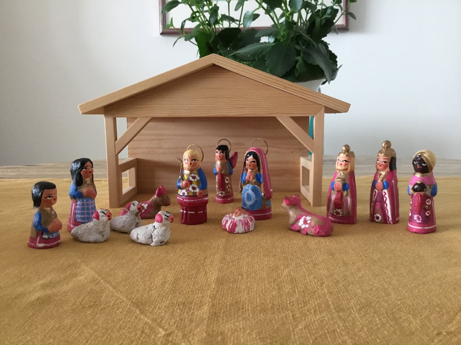 Kerstgroep uit Mexico, Ophalen of Verzenden