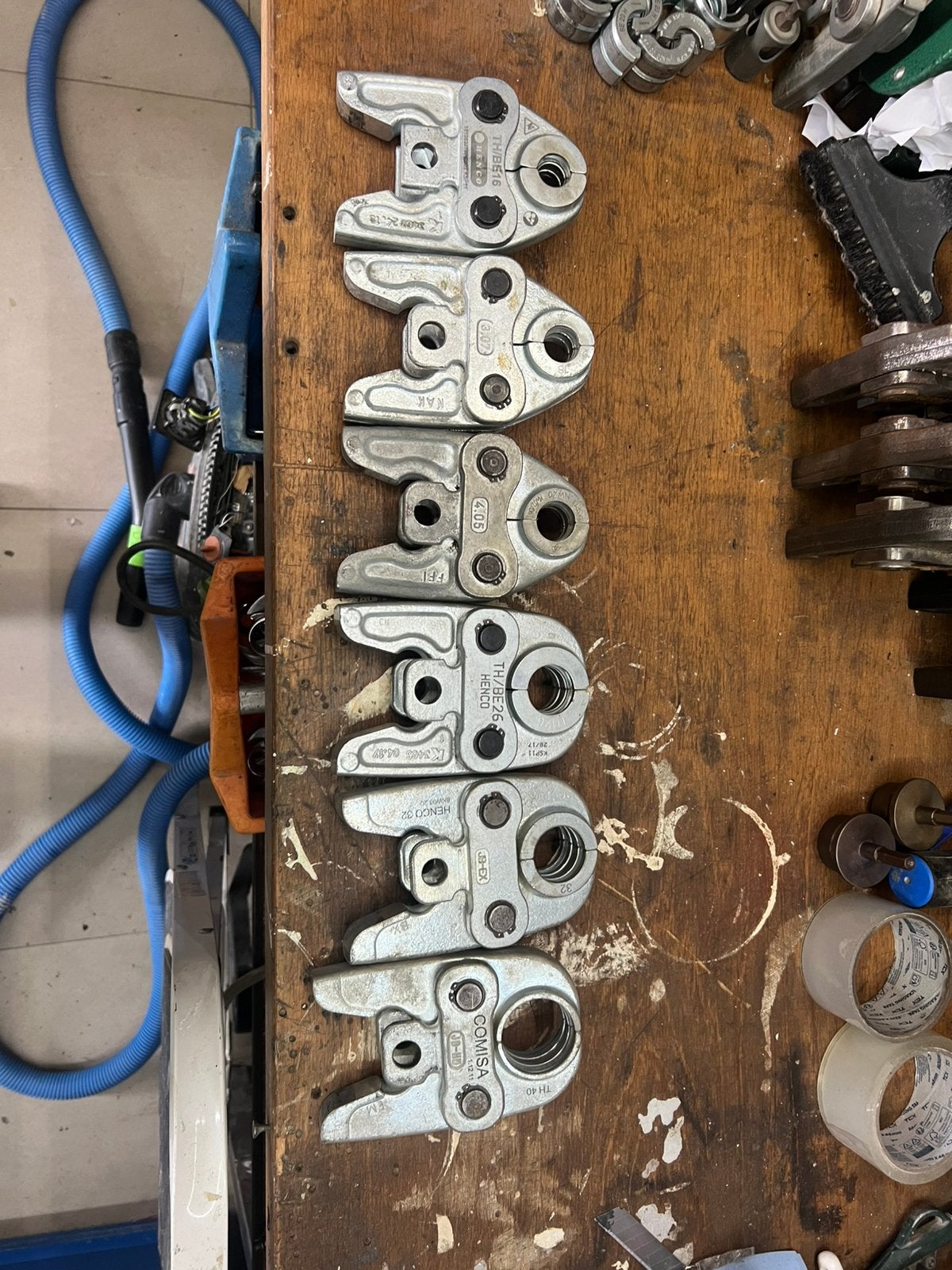 Perabekken set henco 16-40 mm