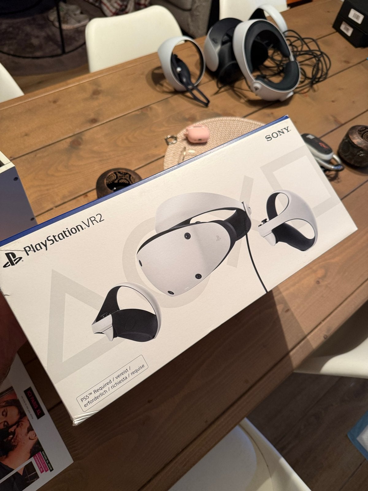 Sony PlayStation VR2 Headset met Controllers, Ophalen of Verzenden, Gebruikt, VR-bril, Sony PlayStation