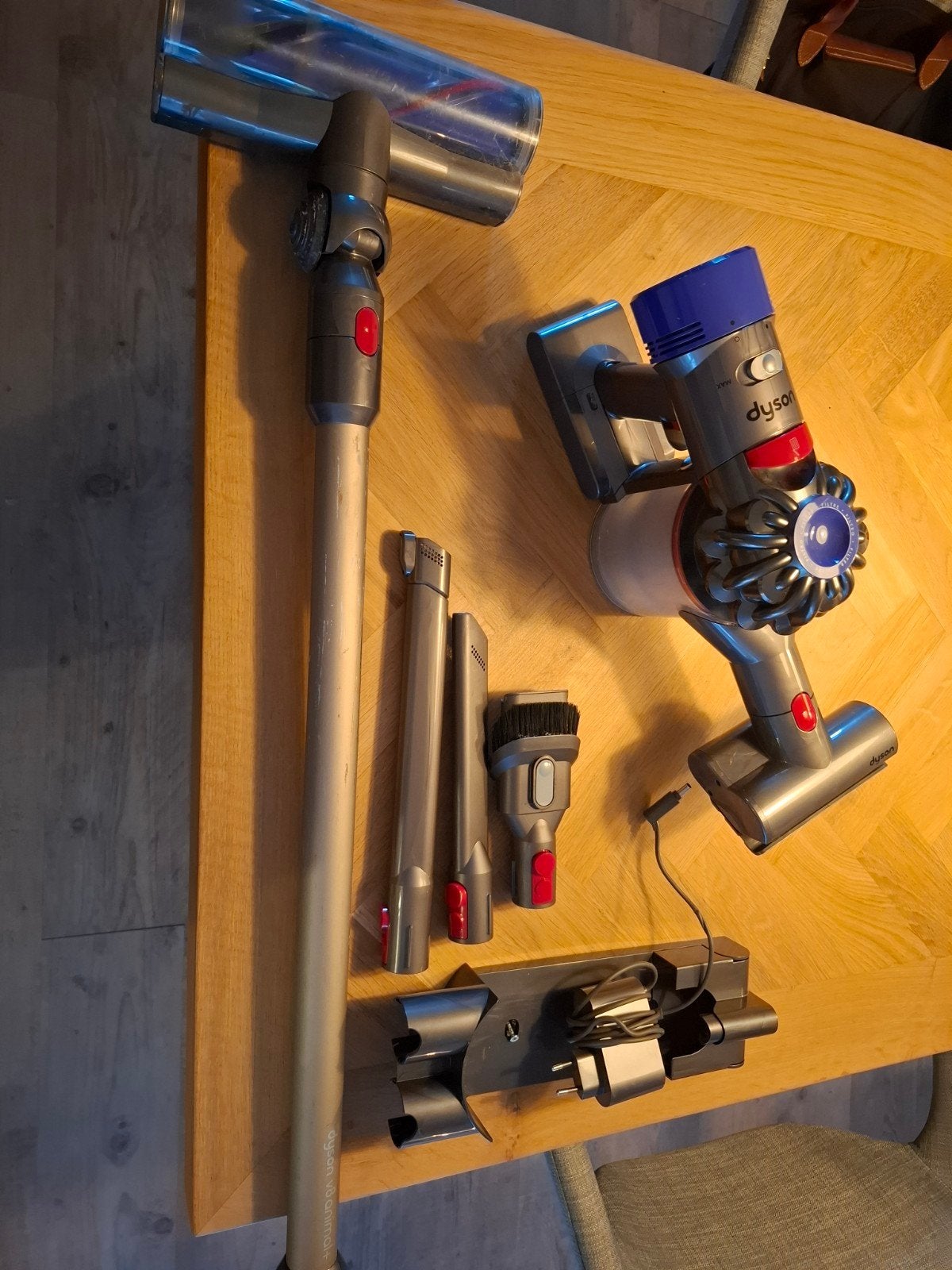 Dyson Stofzuiger met Accessoires, Ophalen, Gebruikt, Reservoir, Steelstofzuiger