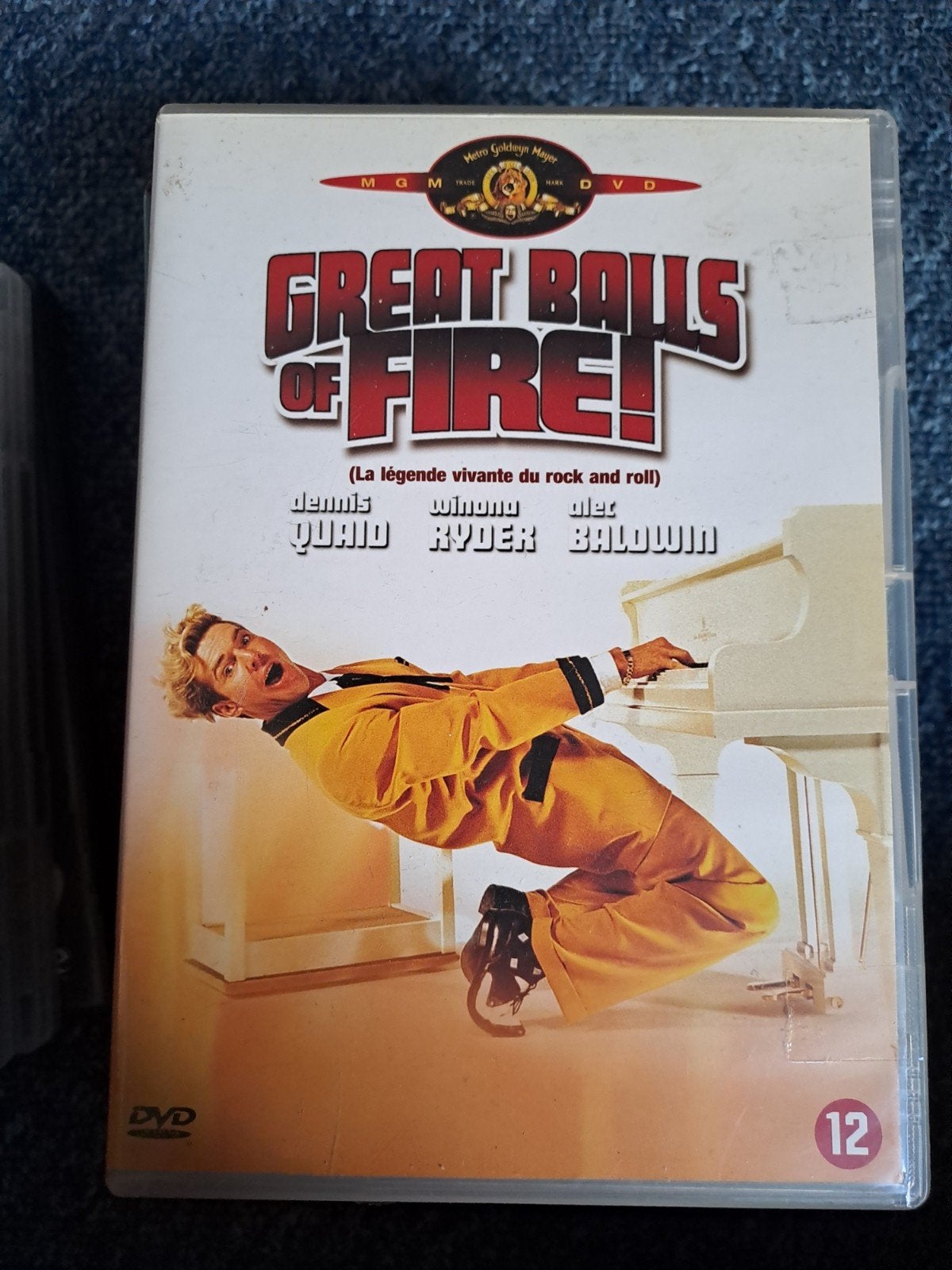 great balls of fire (dvd), Alle leeftijden, Ophalen of Verzenden, Zo goed als nieuw