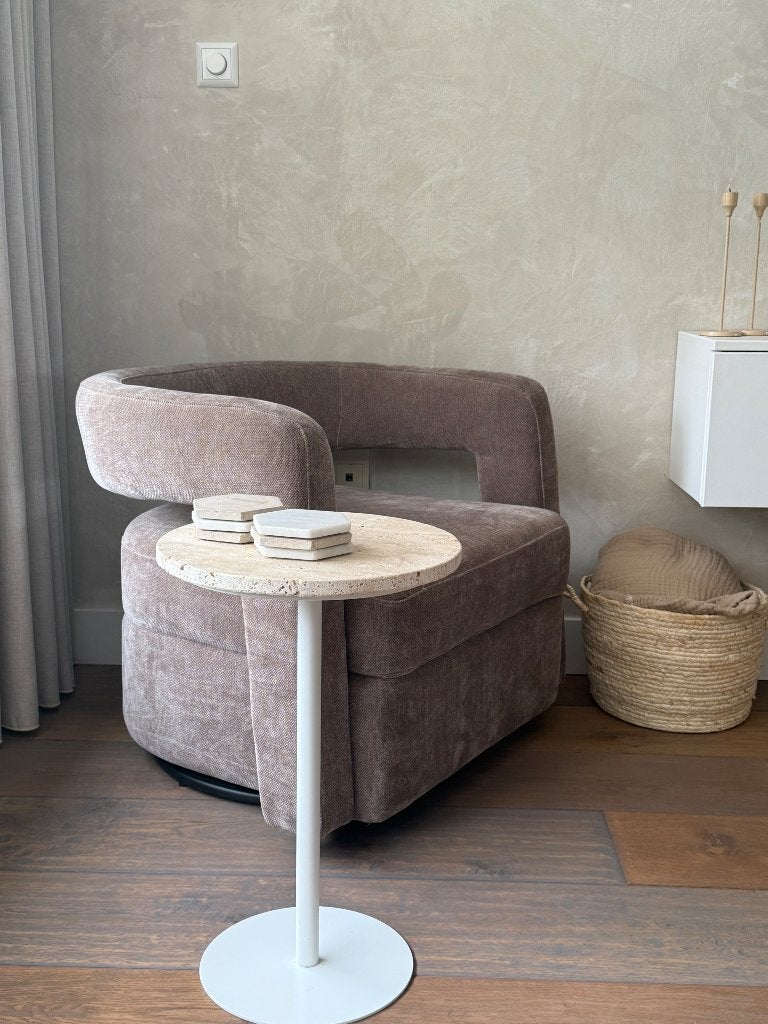 Fauteuil YAYA zgan, Huis en Inrichting, Ophalen, 75 tot 100 cm, Zo goed als nieuw, 75 tot 100 cm