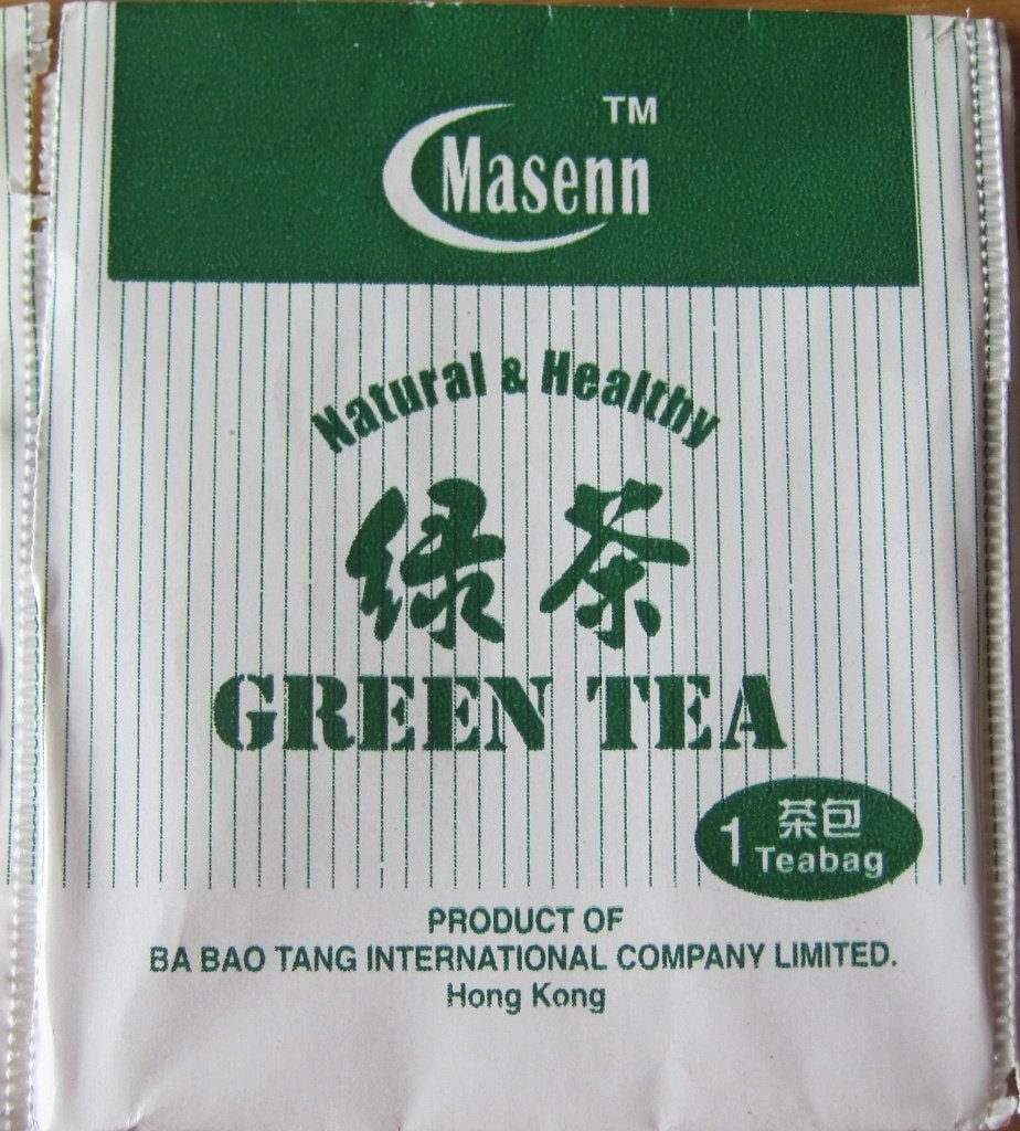 een enkel theezakje van Masenn green tea uit Hong Kong, Verzenden, Theezakje(s)