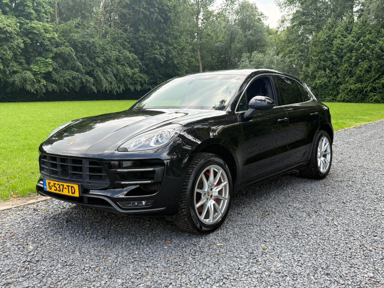 Porsche Macan 3.6 Turbo 294KW 2015 Zwart, Auto's, Porsche, Automaat, 11 km/l, Vierwielaandrijving, SUV of Terreinwagen