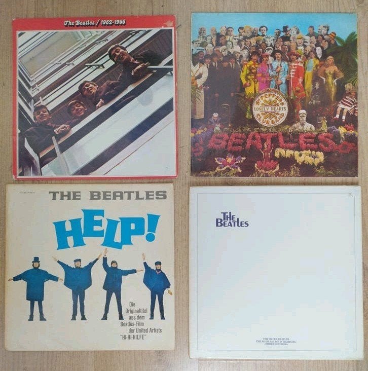 The Beatles Vinyl lps Help!, Sgt. Pepper, 1962-1966, Gebruikt, Ophalen of Verzenden, Complilatie, 12 inch