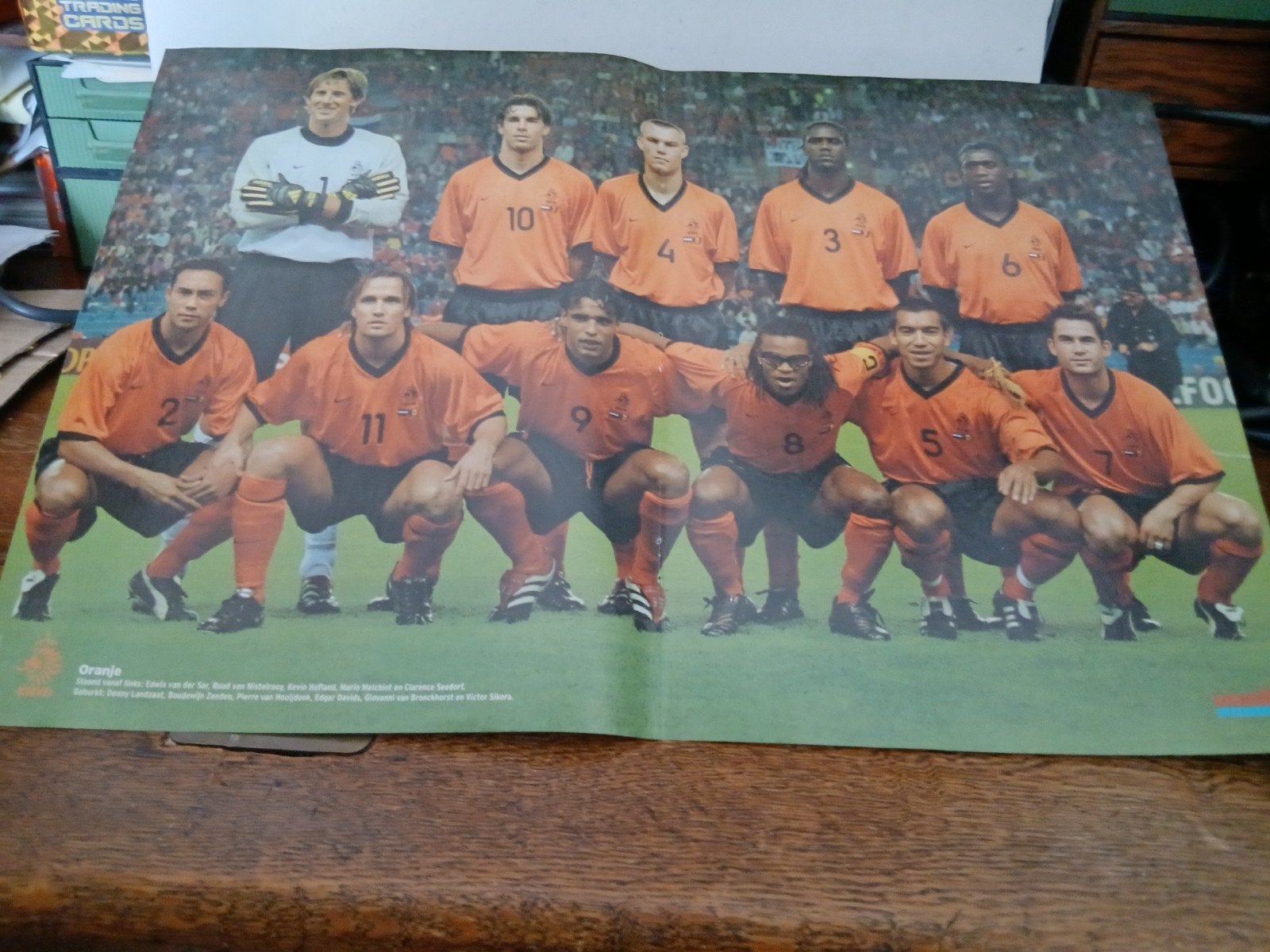 Voetbalposters Oranje elftal - Diverse jaren, Verzamelen, Ophalen of Verzenden, Gebruikt, Overige binnenlandse clubs, Poster, Plaatje of Sticker