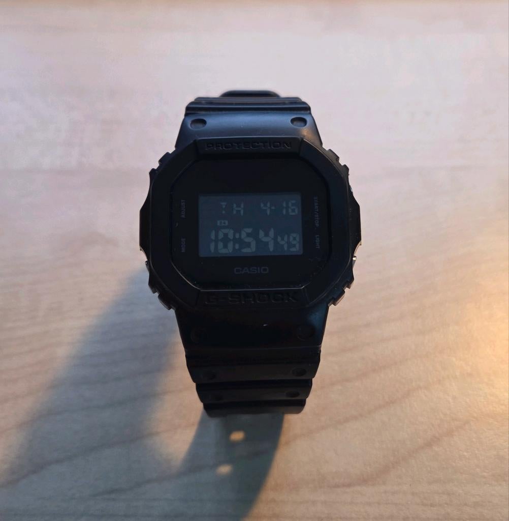 Casio DW5600BB Horloge, Ophalen, Casio G-Shock