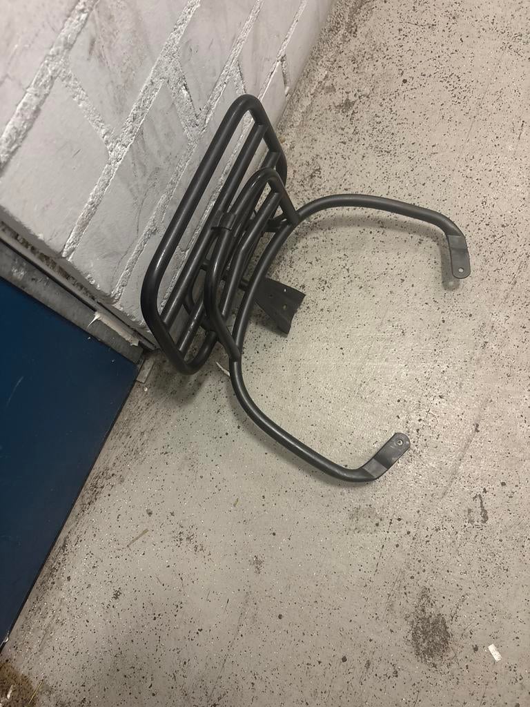 Achterdrager Vespa - Zwart, Gebruikt, Fietsen en Brommers, Brommeronderdelen | Scooters, Ophalen of Verzenden, Gebruikt, Overige typen