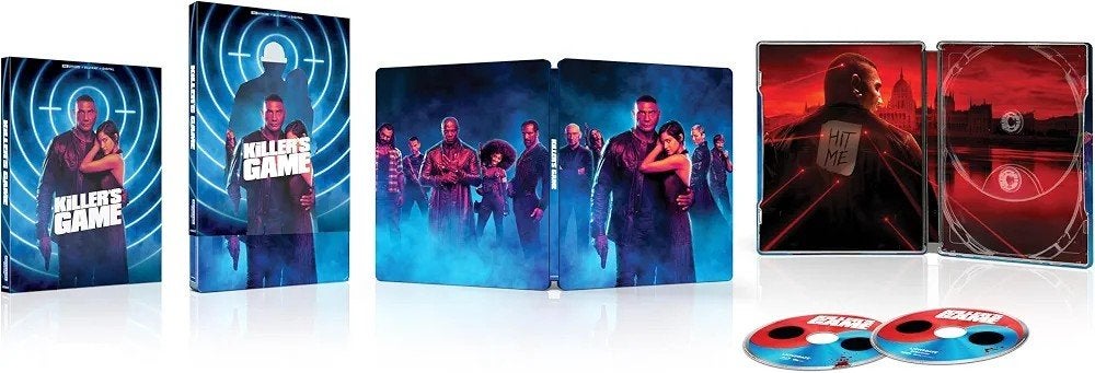 Killer's Game STEELBOOK 4K UHD Blu-Ray USA (Geseald), Engels, Vanaf 16 jaar, Film, Engels