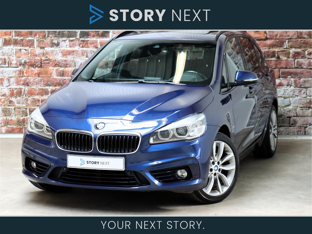 BMW 2 Serie Active Tourer 218i Executive Sport Line Automaat, 1345 kg, Gebruikt, Euro 6, Blauw