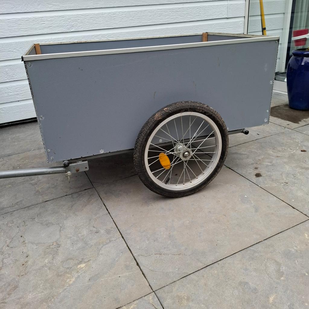 Fiets Bagagewagen/viskar, Gebruikt, Eigenbouw, Bagagekar, 20 tot 40 kg