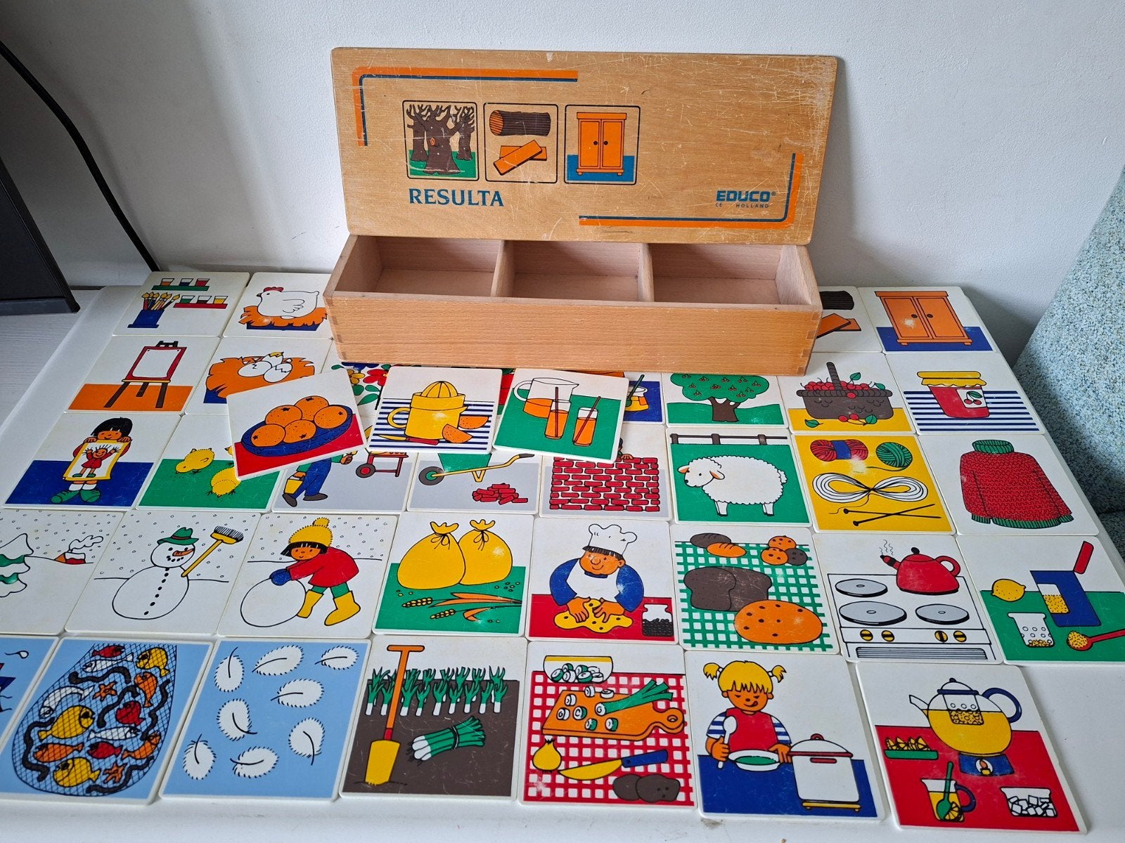 Educatief schoolmateriaal Educo oorzaak en gevolg4, Kinderen en Baby's, Speelgoed | Educatief en Creatief, Ophalen of Verzenden