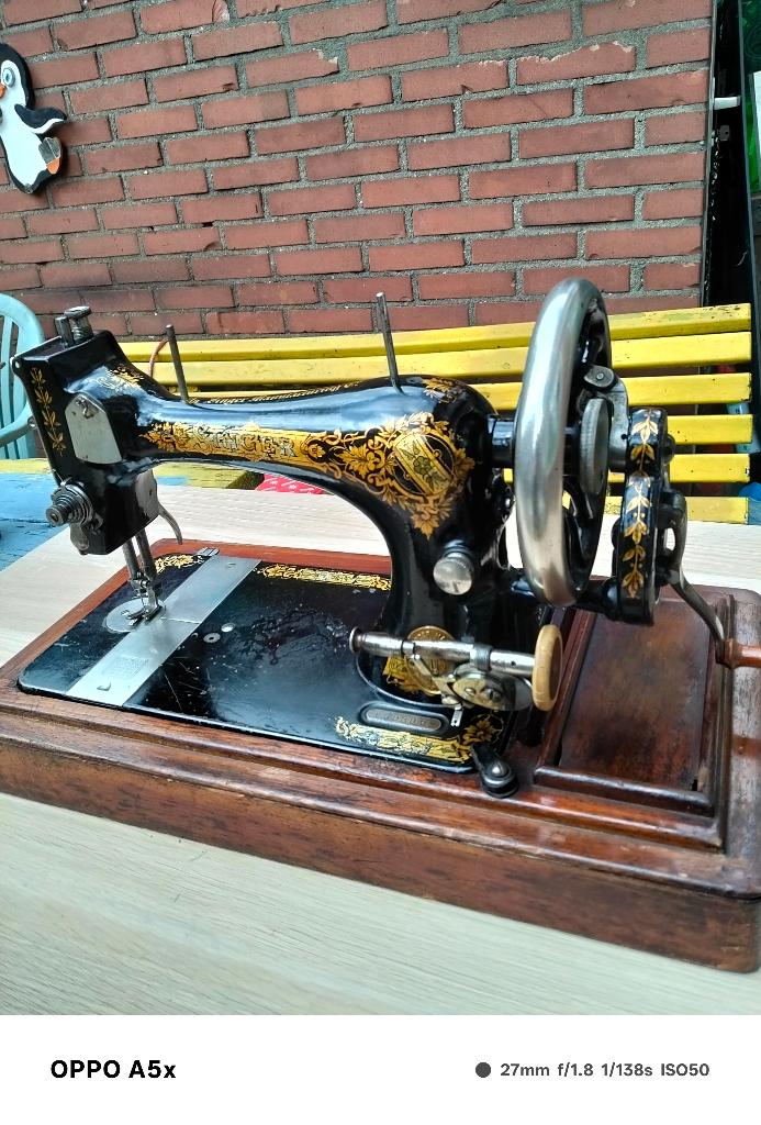 Antieke naaimachine, Ophalen of Verzenden