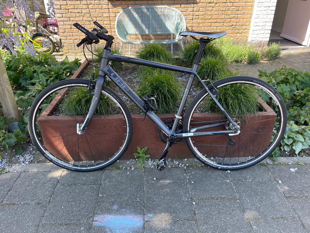 Cube SL-road, 28 inch, Gebruikt, 10 tot 15 versnellingen, Velgrem