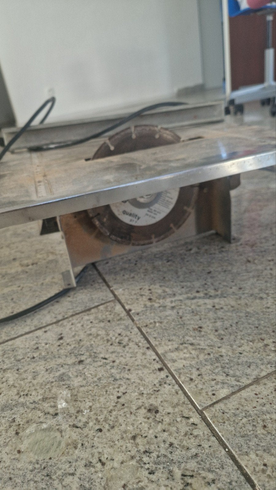 Tegelzaag cikelzaag - Gebruikt maar functioneel, Gebruikt, Overige typen, 600 tot 1200 watt, Ophalen of Verzenden