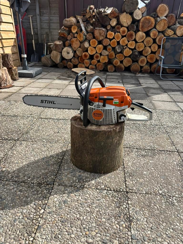 STIHL MS 261 C-M RS PRO BENZINE KETTINGZAAG, Tuin en Terras, Ophalen, Zo goed als nieuw, Overige soorten