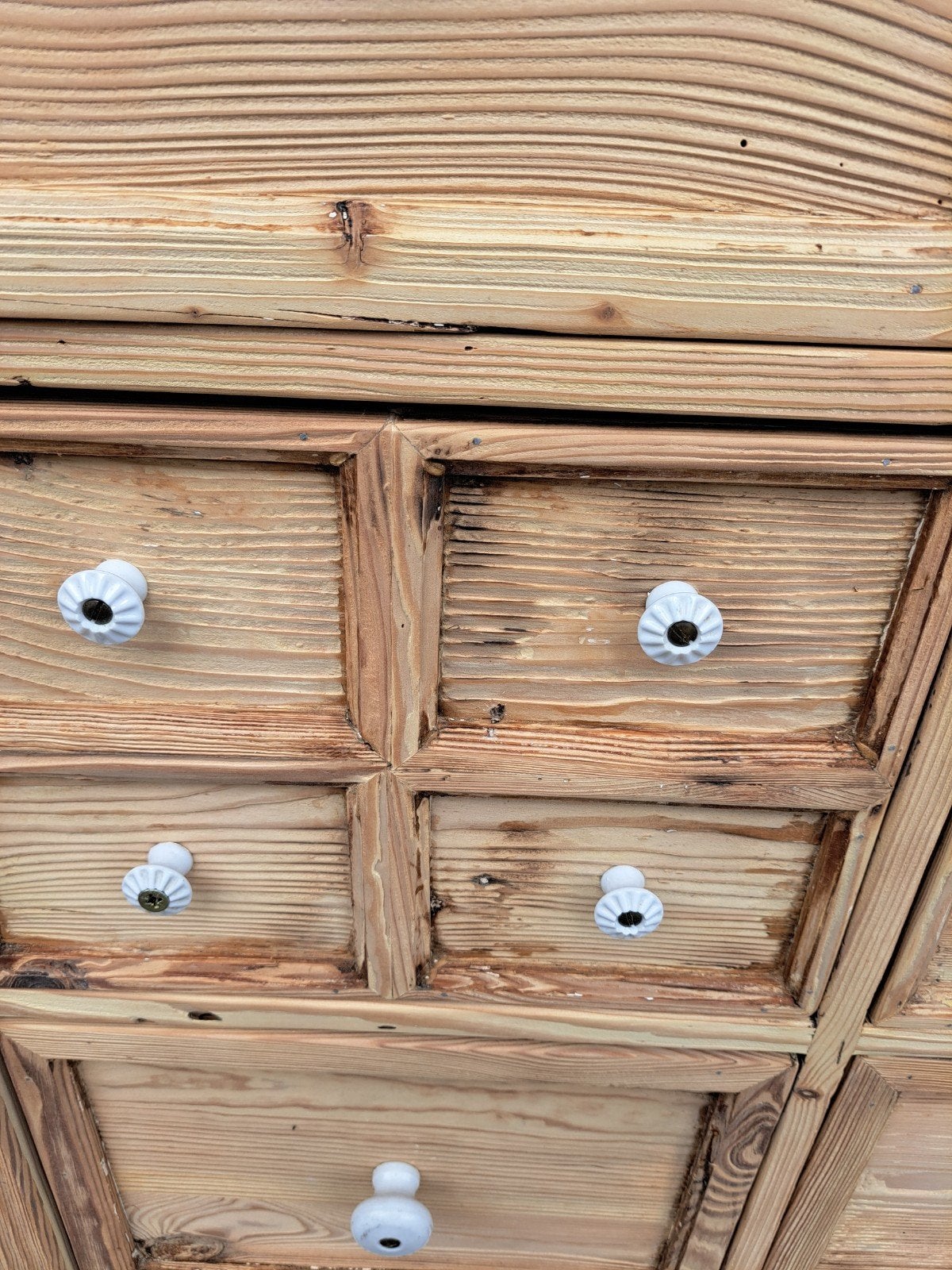 Oud grenen ladekast commode refurbished Gezandstraald, Ophalen, RoDeKo Volendam, R.kooij65@gmail.com, Gebruikt