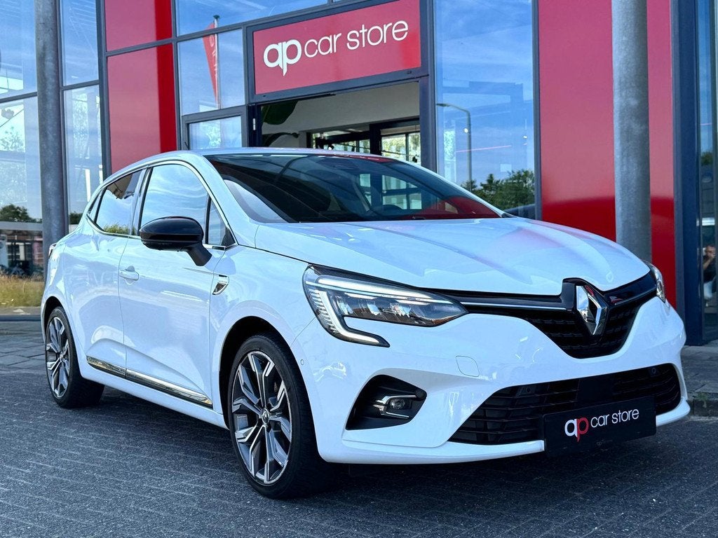Renault Clio 1.3 TCE 130 EDITION Vol | Adaptive Cruise | 360, Auto's, Renault, Gebruikt, Zwart, 4 cilinders, Wit