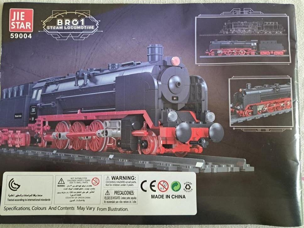 JIE STAR BRO1 Stoomlocomotief Bouwpakket, Ophalen of Verzenden, Zo goed als nieuw, Locomotief, Overige merken