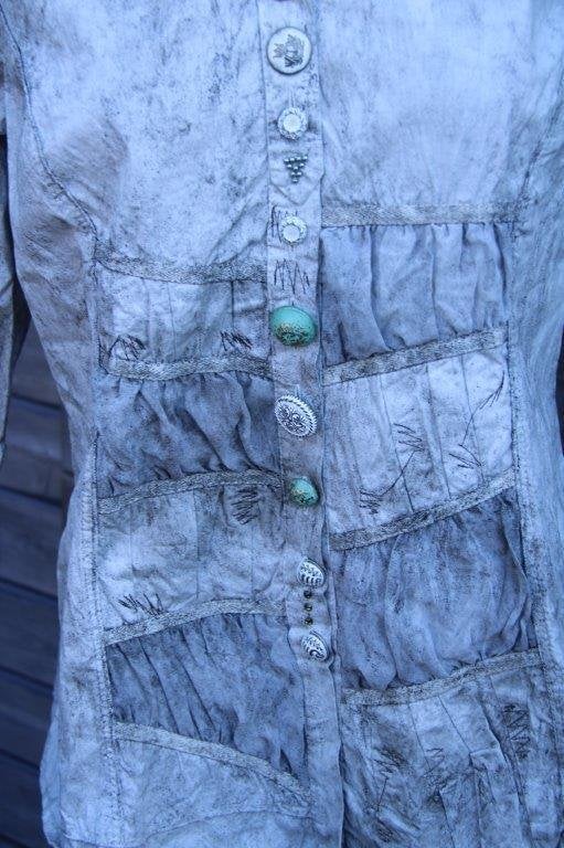 Jasje grijs/ bruin Elisa Caveletti mt XL Vaste prijs, Kleding | Dames, Maat 46/48 (XL) of groter, Ophalen of Verzenden, Zo goed als nieuw