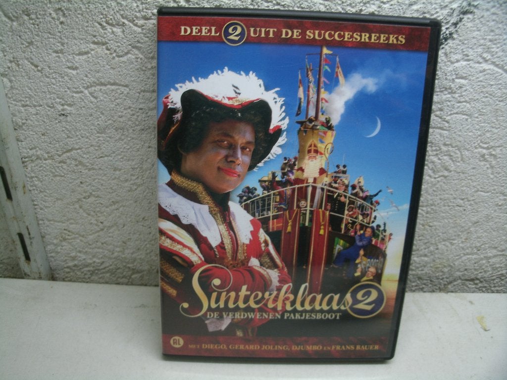 dvd 308k sinterklaas 2 de verdwenen pakjesboot, Alle leeftijden, Ophalen of Verzenden, Zo goed als nieuw