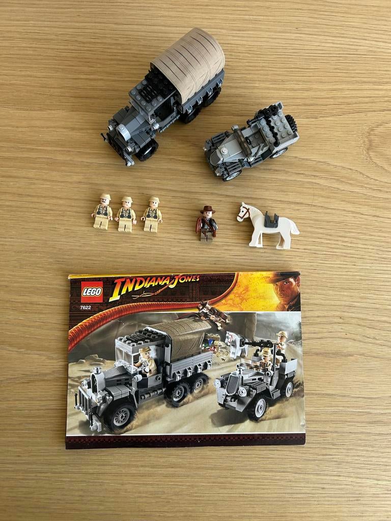 Lego Indiana Jones 7622: Race for the Stolen Treasure, Kinderen en Baby's, Speelgoed | Duplo en Lego, Overige thema's, Lego, Ophalen of Verzenden