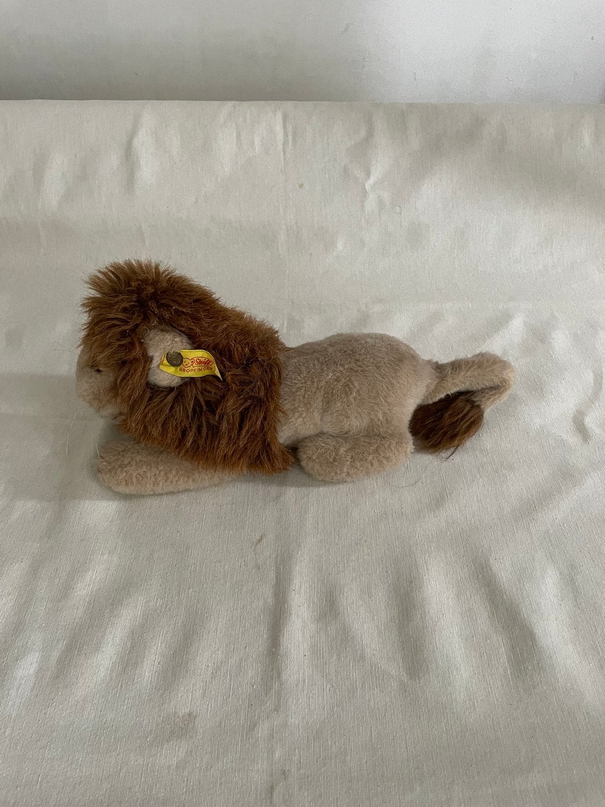 Steiff Leeuw Knuffel - Zo goed als nieuw, Ophalen of Verzenden, Bruin, Met label, Zo goed als nieuw