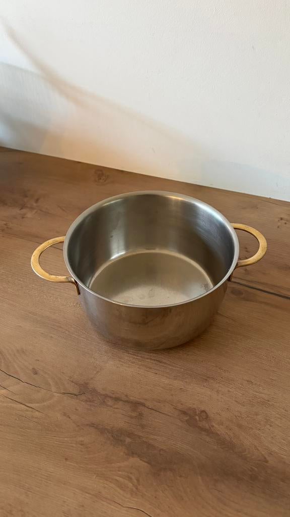 Kleine kookpot, Ophalen, Gebruikt, Keramische plaat, Rvs