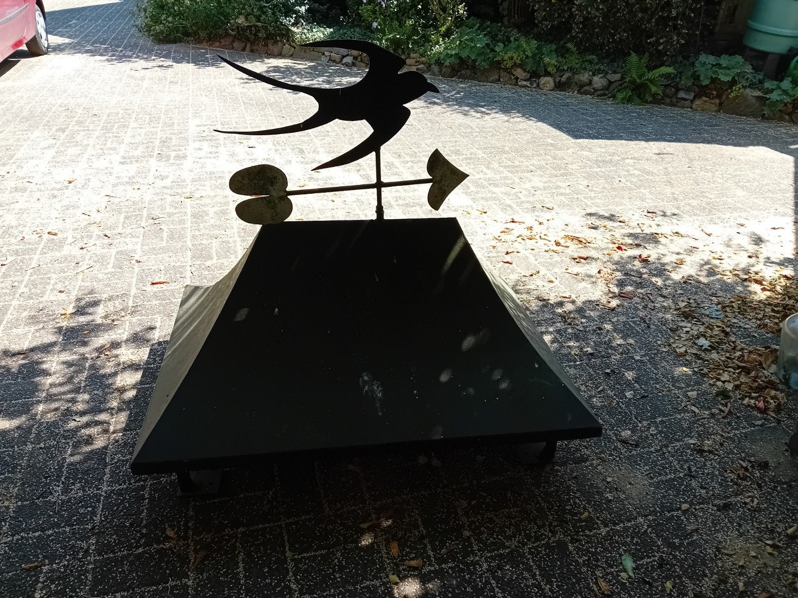 Schoorsteenkap met windwijzer zwaluw, Tuin en Terras, Ophalen, Gebruikt