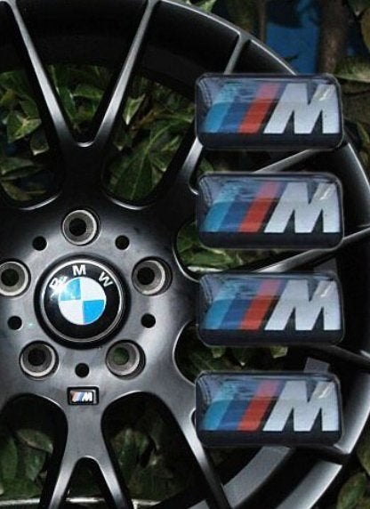 Wheel badges ///M logo M voor BMW velgen, Auto diversen, Verzenden