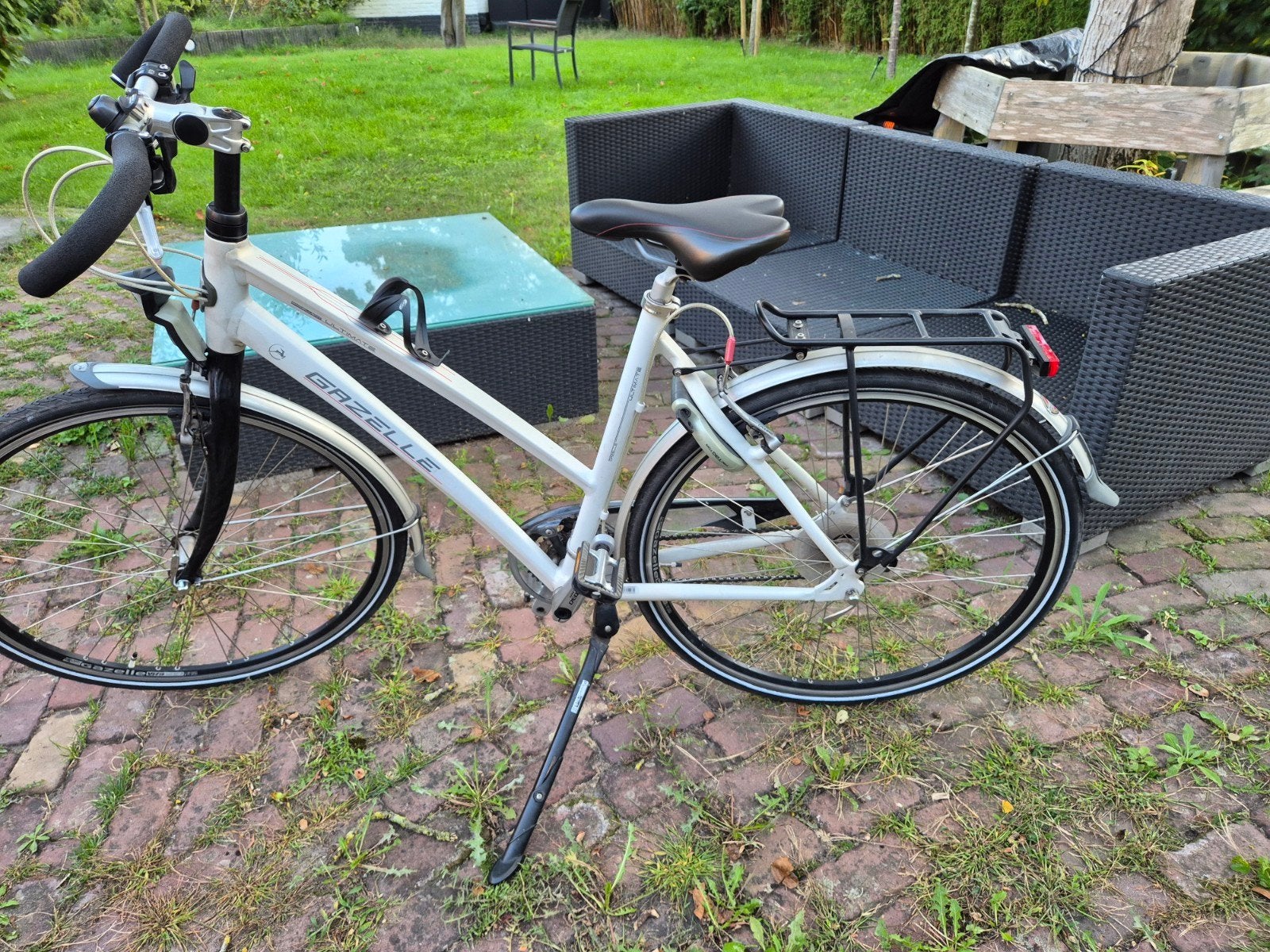 Gazelle Ultimate Excellent damesfiets, Fietsen en Brommers, Ophalen, Velgrem, Versnellingen, Gazelle