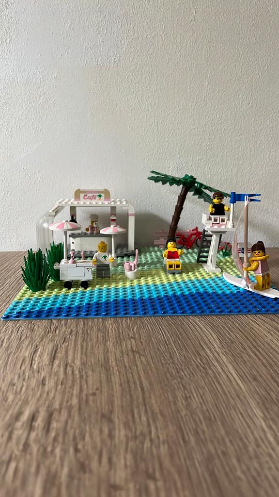 LEGO Paradisa Sand Dollar Café 6411, Ophalen of Verzenden, Gebruikt