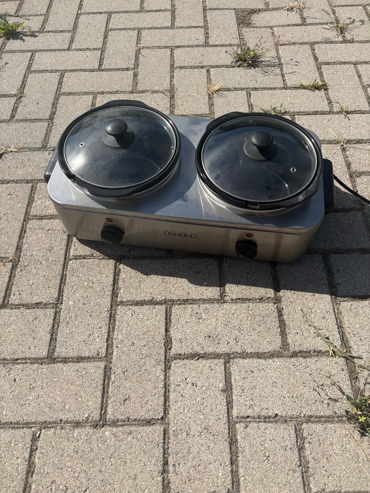 Prima Donna Dubbele Slowcooker / Hotpot, Witgoed en Apparatuur, Ophalen of Verzenden, Ossenkamppad 25, Prima Donna, The-Thrift-Store@outlook.com