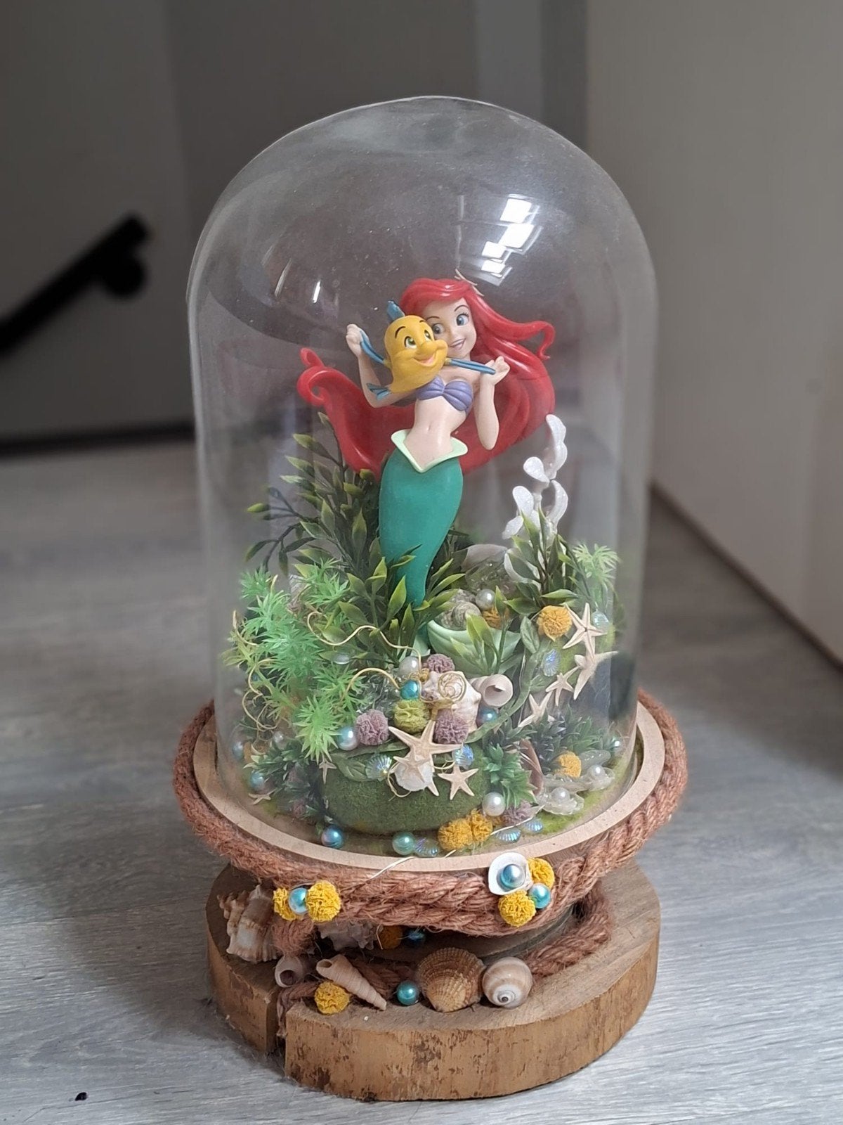 ariel in stolp, 20 cm, Zo goed als nieuw, Met verlichting, Ophalen