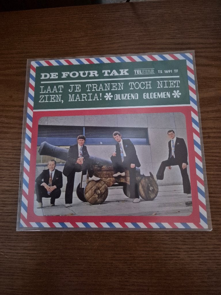 De Four Tak, Ophalen of Verzenden, Zo goed als nieuw, 7 inch, Levenslied of Smartlap