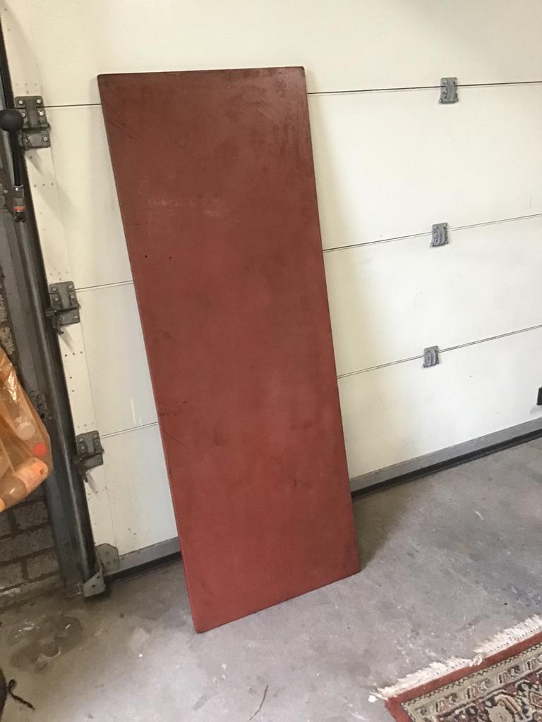 Snijplank kunstof , HDPE , 150cm x55 cm ,groot 20mm dik, Ophalen of Verzenden