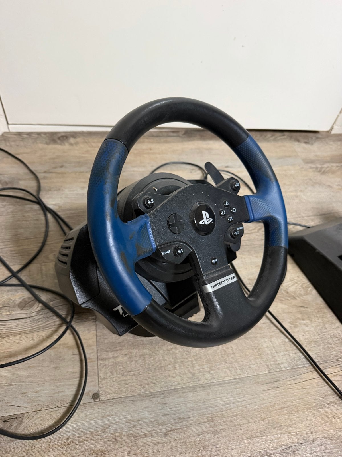 Thrustmaster T150 racestuur met T3PA pedalen, Ophalen, Gebruikt, Stuur of Pedalen, PlayStation 3