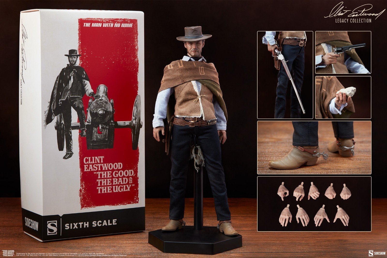 Sideshow Clint Eastwood 1/6 Scale Figure.sideshow., Verzenden, Nieuw