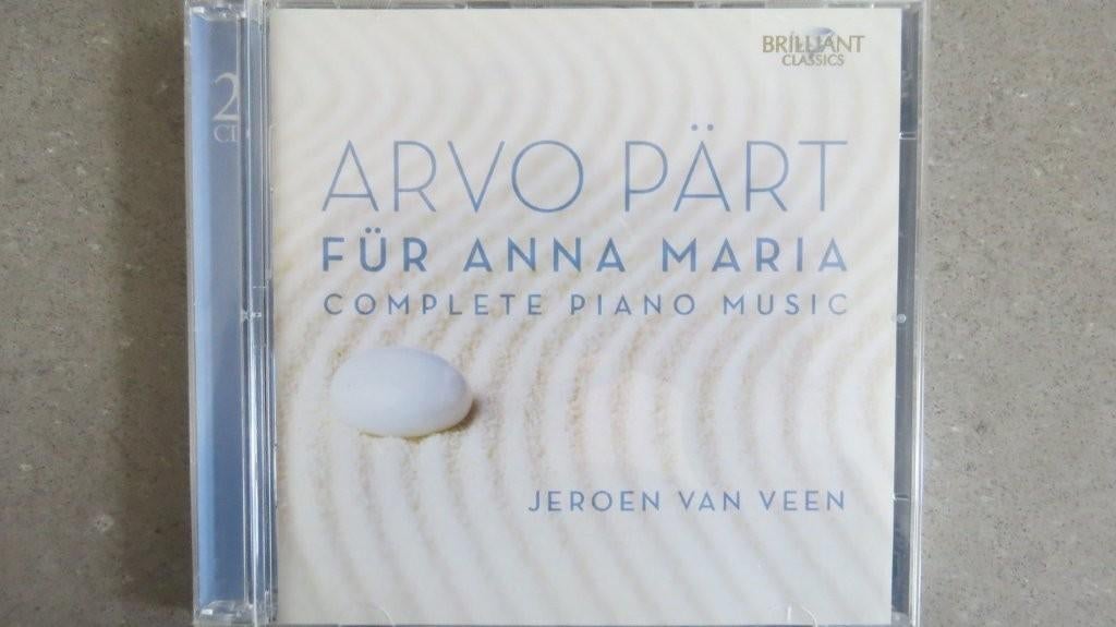 2Cd piano: Arvo Part fur Anna Maria, Jeroen van Veen, Cd's en Dvd's, Ophalen of Verzenden, Classicisme, Zo goed als nieuw, Kamermuziek