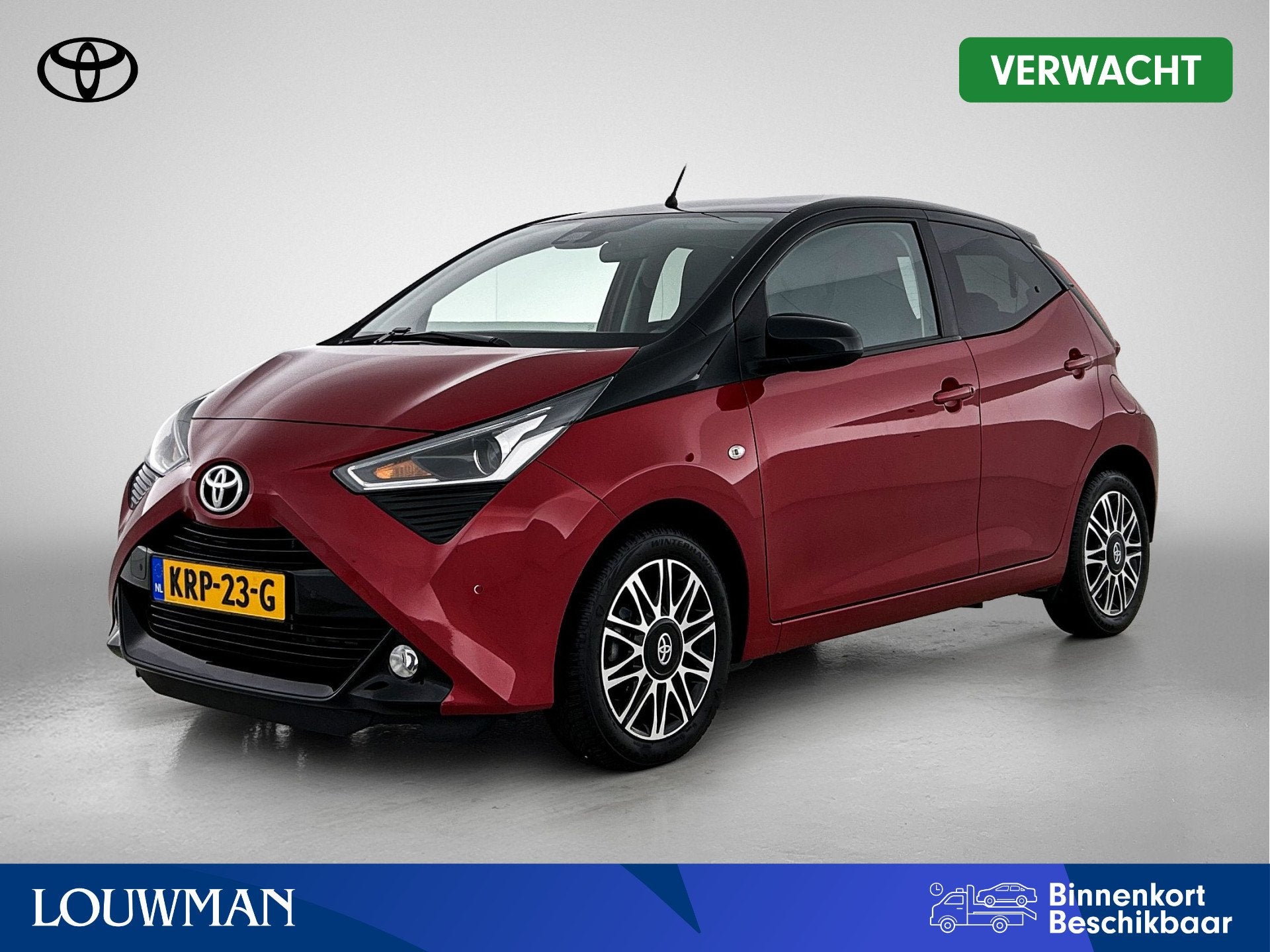 Toyota Aygo 1.0 VVT-i x-cite *automaat | Parkeersensoren voo, 12 maanden, Gebruikt, 4 stoelen, Leder en Stof